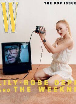 Lily-Rose Depp sexy for W Magazine The POP Issue - May 2023